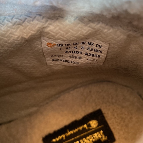 Timberland premium 6 IN shearling boot black unbuckle - Picture 4 of 5